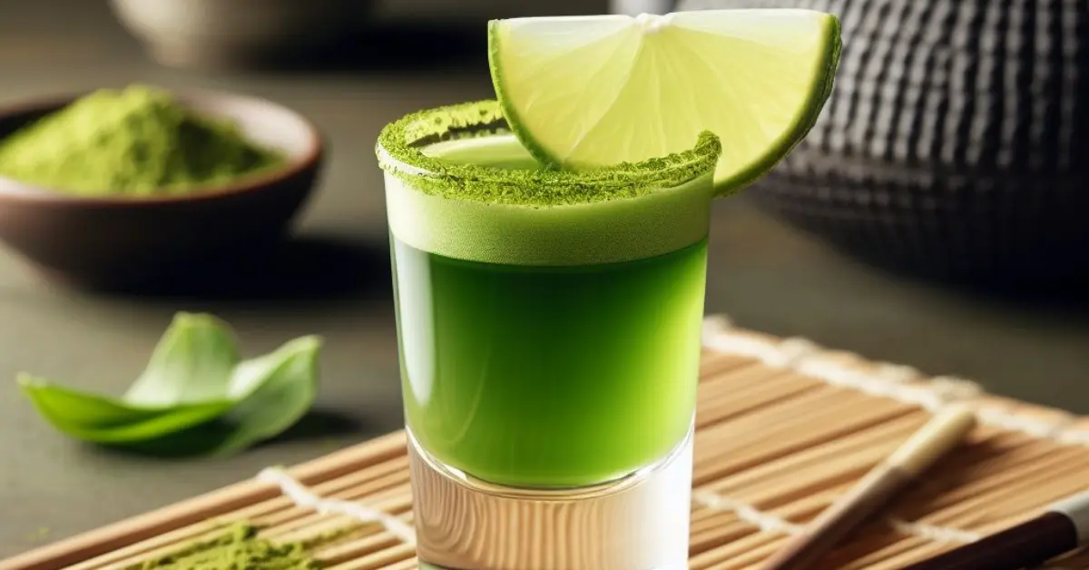 Green Tea Shot Recipe With Simple 4 Ingredients