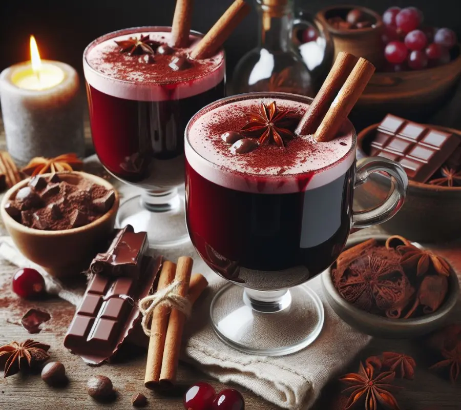 Diy Red Wine Hot Chocolate