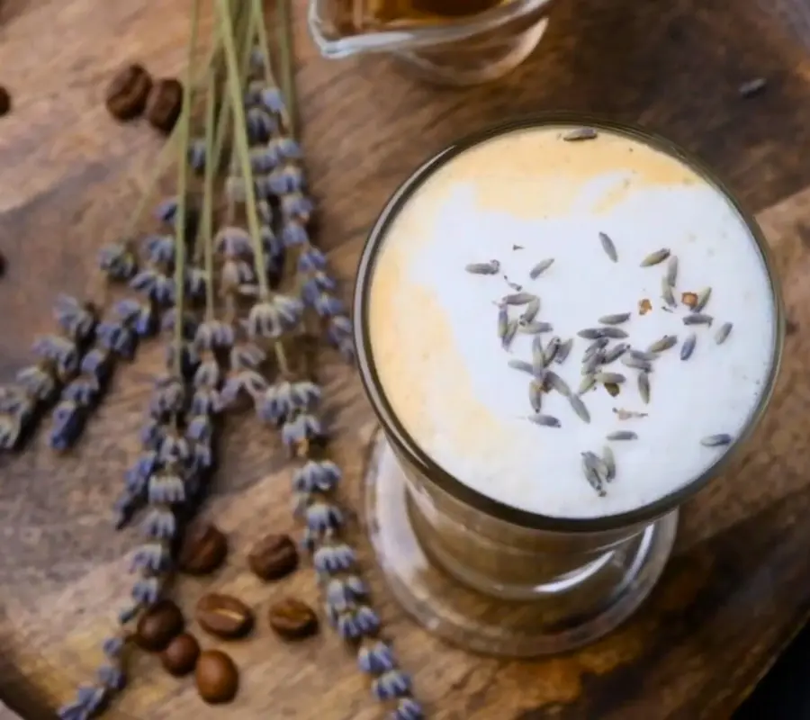 lavender latte Recipe